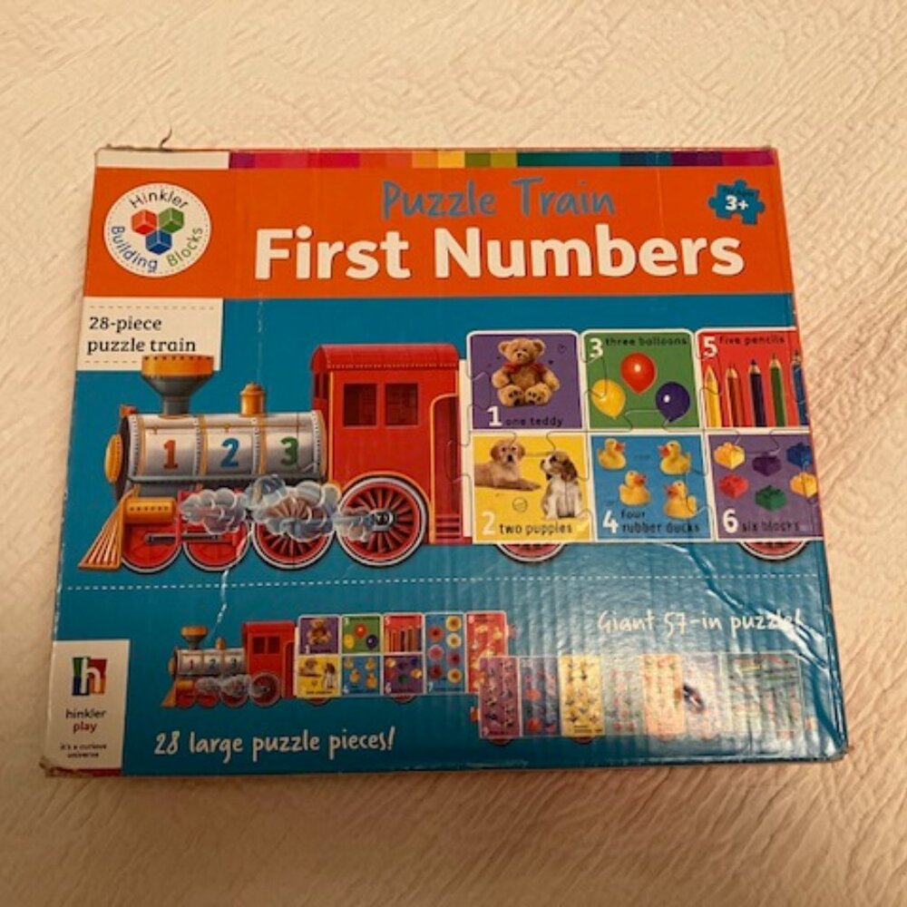 First Numbers Puzzle Train